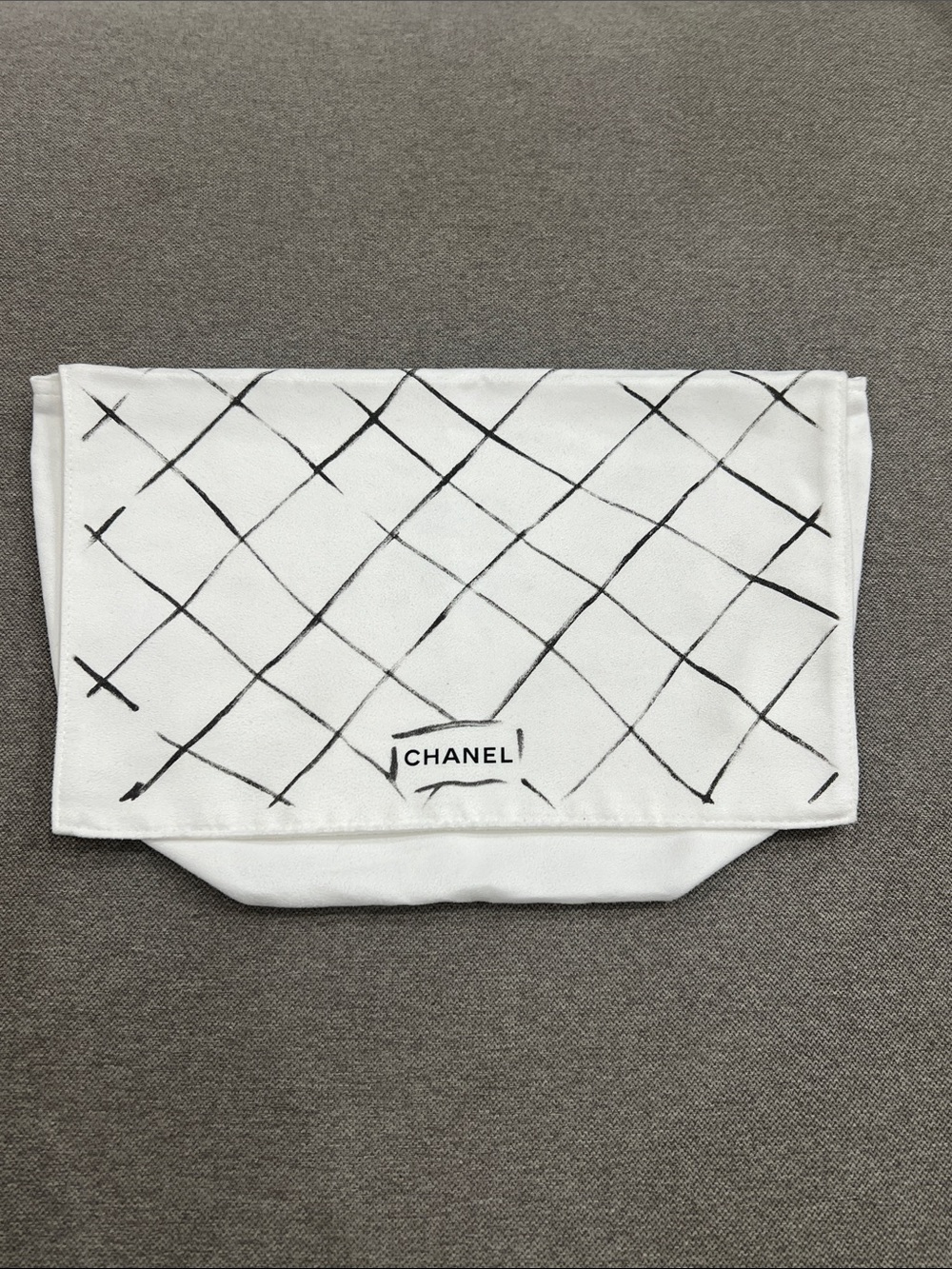 Authentic CHANEL Karl Lagerfeld Flap Dust Bag